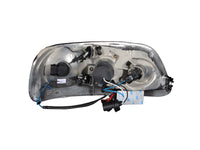 ANZO 1997.5-2003 Ford F-150 Projector Headlights w/ Halo Chrome 1pc - Burkken Auto Parts