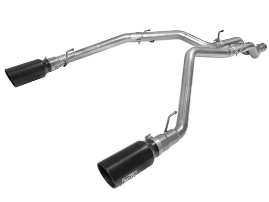 aFe MACHForce XP DPF-Back Exhaust 3in SS w/ 6in Black Tips 2014 Dodge Ram 1500 V6 3.0L EcoDiesel - Burkken Auto Parts