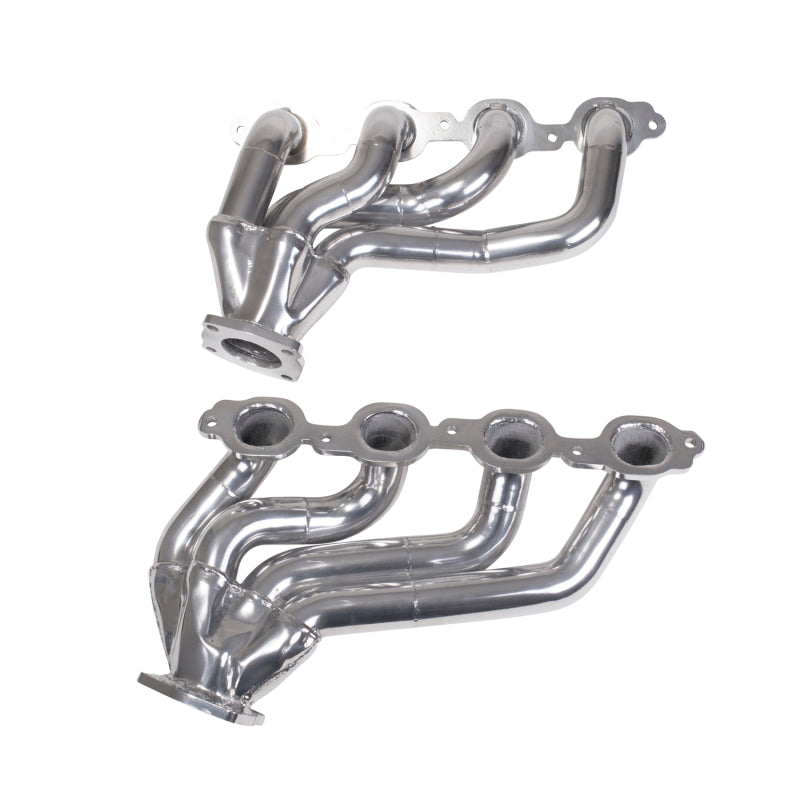 BBK 16-20 Chevrolet Camaro SS 6.2L Shorty Tuned Length Exhaust Headers - 1-3/4in Silver Ceramic - Burkken Auto Parts
