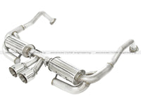 aFe ELITE 05-12 Porsche Boxster S (987.1-987.2) H6 3.4L 304SS Dual Cat-Back w/Dual Polished Tip Exht - Burkken Auto Parts