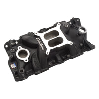Edelbrock Manifold SBC Performer Eps Intake Black - Burkken Auto Parts