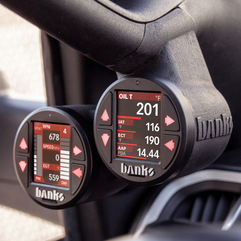 Banks Power iDash 1.8 DataMonster Universal CAN Gauge for use w/Banks Bus Modules - Burkken Auto Parts
