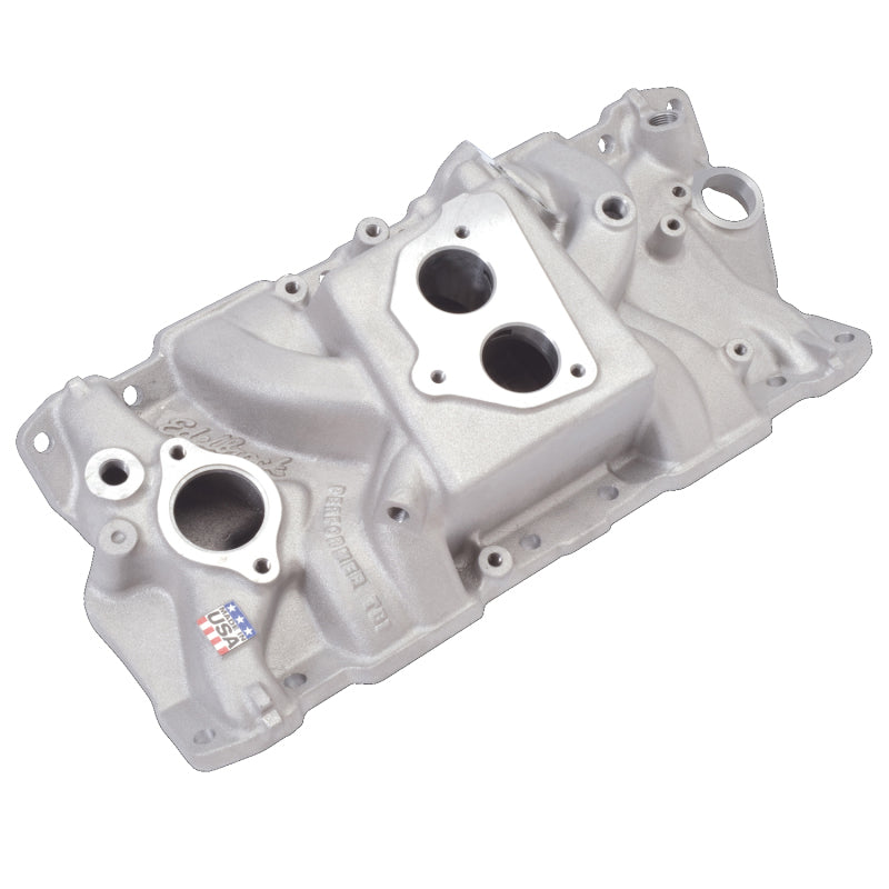 Edelbrock Perf T B I Manifold w/ EGR - Burkken Auto Parts