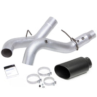 Banks Power 17-19 Chevy Duramax L5P 2500/3500 Monster Exhaust System w/ Black Tip - Burkken Auto Parts