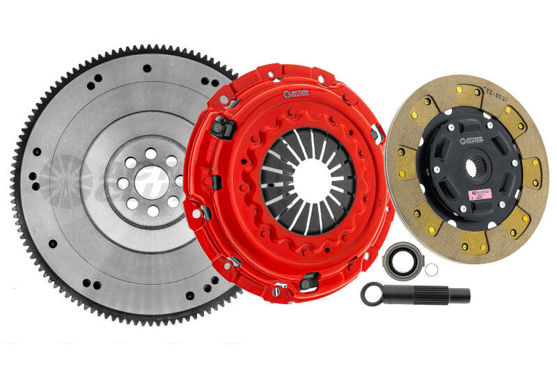 Action Clutch 12-15 Honda Civic Si 2.4L (K24Z7) Stage 2 Clutch Kit (1KS) w/OE-HD Flywheel - Burkken Auto Parts