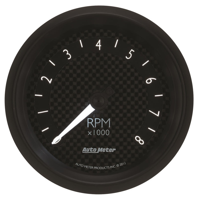Autometer GT Series 3-3/8in In Dash 8K RPM Tachometer - Burkken Auto Parts