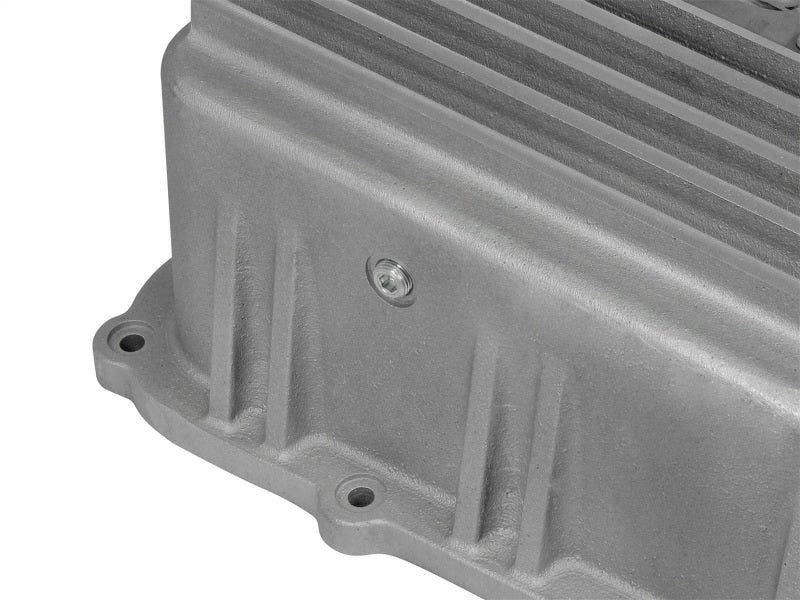 afe Transmission Pan (Raw); Ford Trucks 6R140 11-14 V8-6.7L (td) - Burkken Auto Parts
