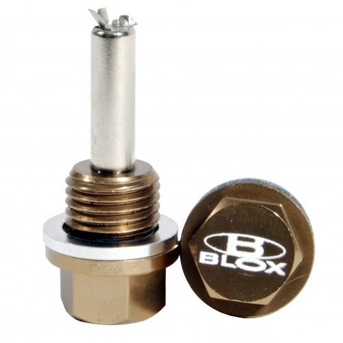 BLOX Racing Magnetic Drain Plug - Oil / 20x1.25mm (Fits Subaru) - Burkken Auto Parts