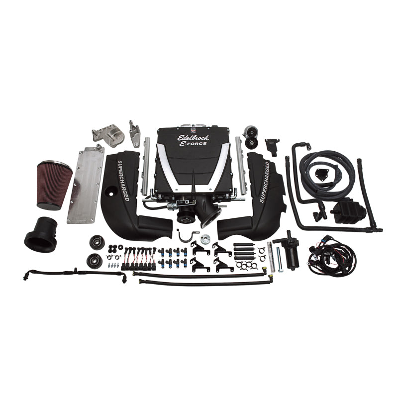 Edelbrock Supercharger Universal - GM Gen IV Block LS3/L92 Rectangular Port Heads Corvette Belt - Burkken Auto Parts
