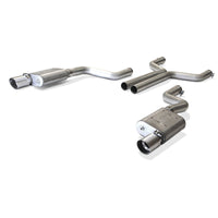 BBK 2015-16 Mustang GT Varitune Complete Cat Back Exhaust System (Includes Resonator Delete X-Pipe) - Burkken Auto Parts