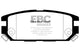 EBC 91-93 Dodge Stealth 3.0 4WD Greenstuff Rear Brake Pads - Burkken Auto Parts