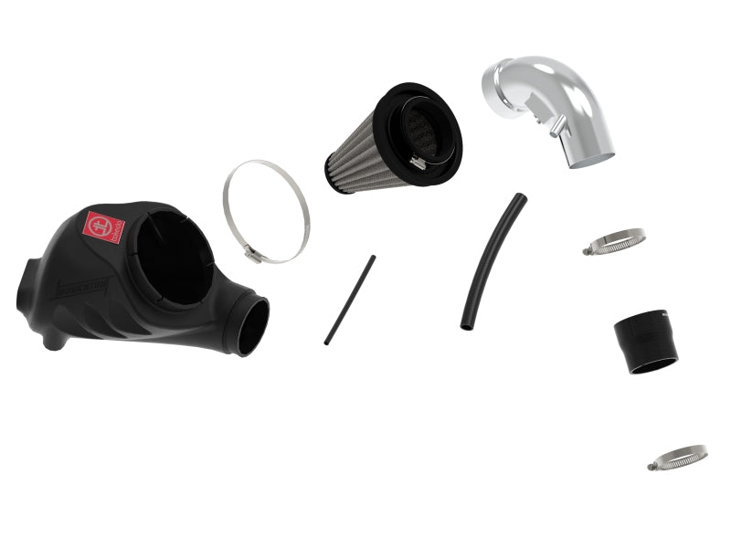 aFe Takeda Momentum Sealed Intake System 12 Honda Civic Si 2.4L Stage 2 Pro Dry S Polished - Burkken Auto Parts