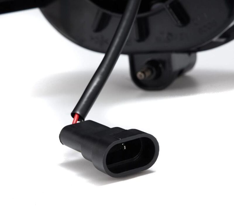 AlphaRex 02-08 Dodge Ram 1500/03-09 Ram 2500/3500 DoubleTap Dual Color LED Proj Fog Lights - Wt/Ambr - Burkken Auto Parts