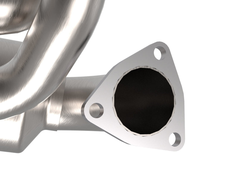 aFe Twisted Steel 304 Stainless Steel Header w/ Cat 13-19 Subaru Outback H4-2.4L - Burkken Auto Parts