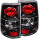 ANZO 2004-2008 Ford F-150 Taillights Black - Burkken Auto Parts