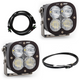 Baja Designs Jeep JL/JT Rubicon Steel Bumper LED Light Kit XL 80 w/Upfitter - Burkken Auto Parts