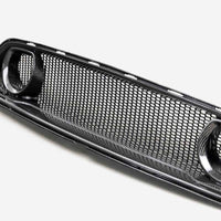 Anderson Composites 21-22 Ford Mustang Mach 1 CF Upper Grille - Burkken Auto Parts