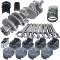 Eagle Ford 351W 4.000in Crank 6.250in H-Beam -6.6cc Flat Top 4.125in Pistons Balanced Assembly - Burkken Auto Parts