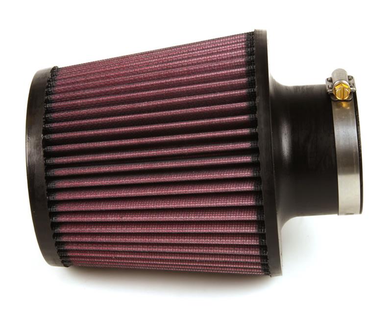 K&N Filter Universal Rubber Filter 2 3/4 inch Flange 6 inch Base 5 inch Top 5 1/2 inch Height - Burkken Auto Parts