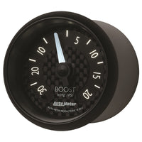 Autometer GT Series 52mm Mechanicl 30 In Hg/20 psi Vacuum/Boost Gauge - Burkken Auto Parts