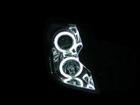 ANZO 2003-2007 Cadillac CTS Projector Headlights w/ Halo Black (CCFL) - Burkken Auto Parts