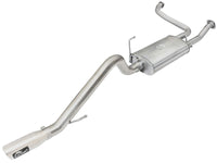 aFe MACHForce XP Exhaust Cat-Back 2.5/3in SS-409 w/ Polished Tip 05-15 Nissan Xterra V6 4.0L - Burkken Auto Parts