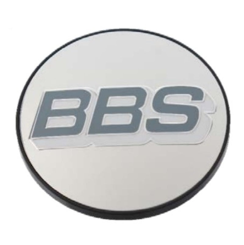 BBS Center Cap 56mm Polished/Grey & White - Burkken Auto Parts