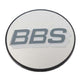 BBS Center Cap 56mm Polished/Grey & White - Burkken Auto Parts