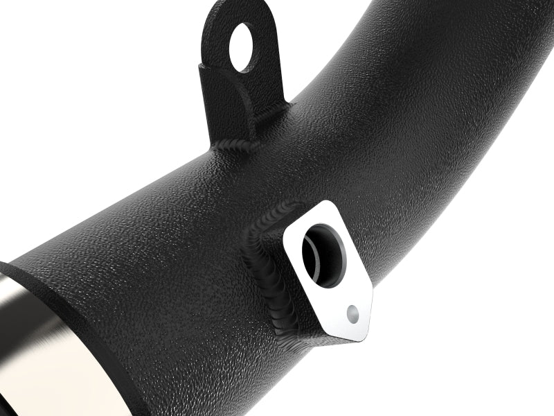 aFe Bladerunner 2.75in Aluminum Cold Charge Pipe Black VW GTI (MKVIII) 22-23 L4-2.0L (t) - Burkken Auto Parts