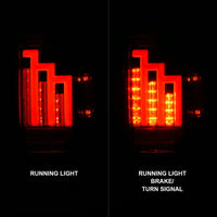 ANZO 2016-2017 Toyota Tacoma LED Taillights Smoke - Burkken Auto Parts