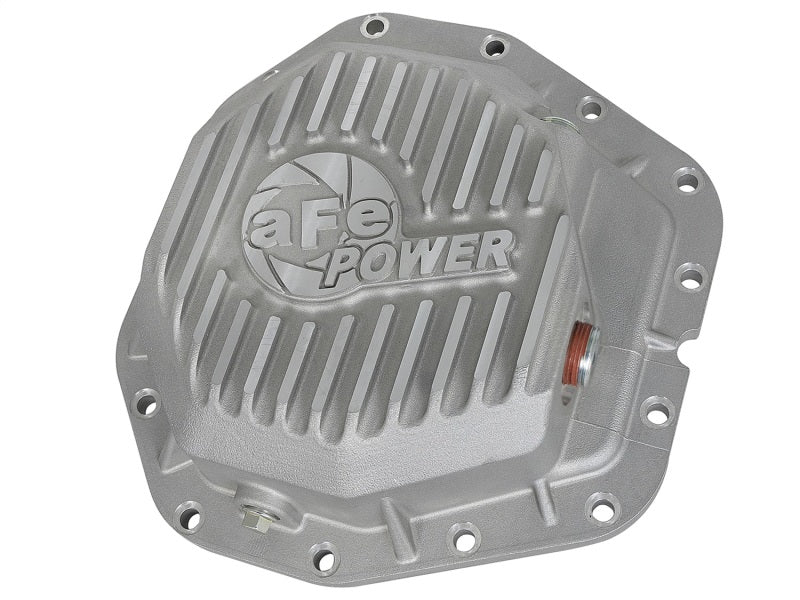 aFe Power Rear Diff Cover Raw Finish 2017 Ford F-350/F-450 V8 6.7L (td) Dana M300-14 (Dually) - Burkken Auto Parts