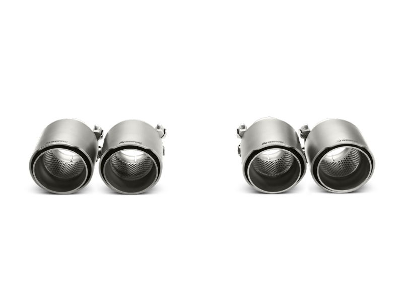 Akrapovic 14-17 BMW M3/M4 (F80/F82) Tail Pipe Set (Titanium) - Burkken Auto Parts