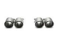 Akrapovic 14-17 BMW M3/M4 (F80/F82) Tail Pipe Set (Titanium) - Burkken Auto Parts