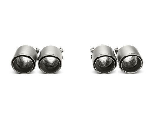 Akrapovic 14-17 BMW M3/M4 (F80/F82) Tail Pipe Set (Titanium) - Burkken Auto Parts