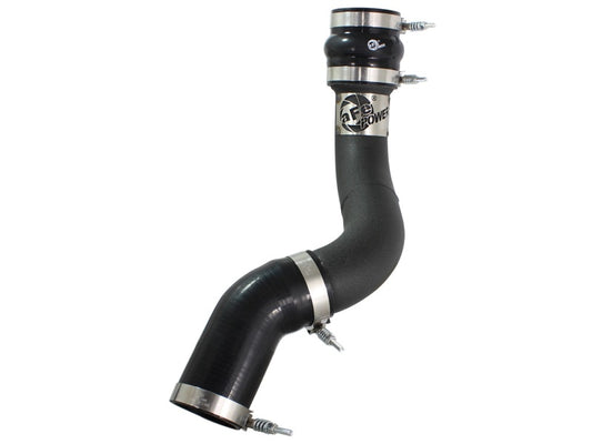 aFe BladeRunner 3in Black Intercooler Tube Cold Side w/ Couplings & Clamps 13-14 Dodge RAM 6.7L (td) - Burkken Auto Parts
