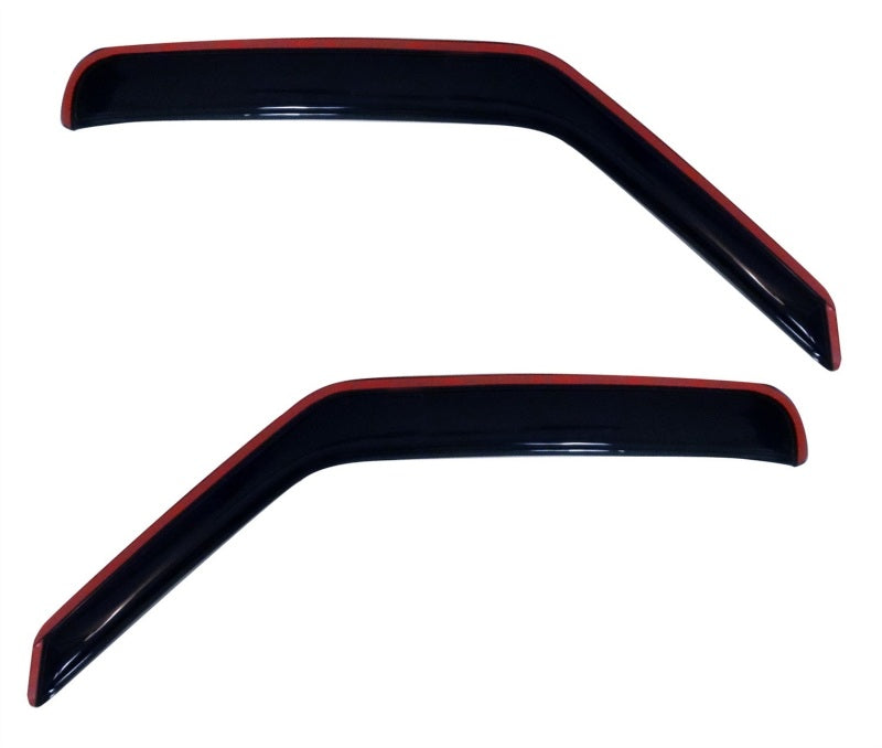 AVS 07-14 Ford E-150 Ventvisor In-Channel Window Deflectors 2pc - Smoke - Burkken Auto Parts