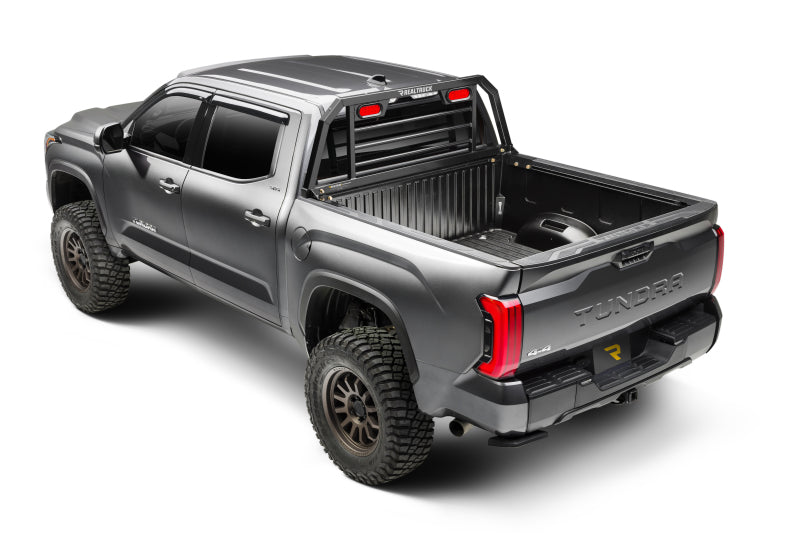 BackRack 19-24 RAM 1500 / 20-24 Chevrolet Silverado 2500/3500HD SRL Rack Lighted Frame ONLY Req. HW - Burkken Auto Parts