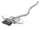 aFe POWER Takeda 2-1/2in to 2-1/4in 304SS Catback Dual-Exit Exhaust 17+ Honda Civic Type R w/CF Tips - Burkken Auto Parts