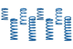 King Shocks 2022+ Polaris RZR Pro R 2/4 Seat Spring Set (8 Pcs) - Burkken Auto Parts