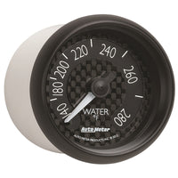Autometer GT Series 52mm Mechanical 140-280 Deg F Water Temperature Gauge - Burkken Auto Parts