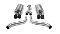 Corsa 1986-1991 Chevrolet Corvette C4 5.7L V8 L98 Black Sport Cat-Back Exhaust - Burkken Auto Parts