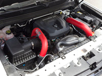 aFe BladeRunner 2.5in Red IC Tube Hot Side w/ Coupling & Clamp Kit 2016 GM Colorado/Canyon 2.8L - Burkken Auto Parts