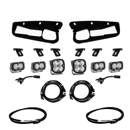 Baja Designs 2021+ Ford Bronco Fog Pocket Kit 21-Up Pro w/Upfitter - Burkken Auto Parts