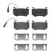 Brembo 18-20 Alfa Romeo Giulia/ Alfa Romeo Stelvio Rear Low-Met Brake Pad