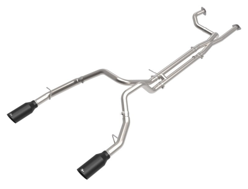 aFe Vulcan Series 3in 304SS Cat-Back Exhaust 21+ Ram 1500 TRX V8-6.2L w/ Black Tips - Burkken Auto Parts