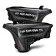 AlphaRex 22-23 Toyota Tundra NOVA-Series Headlights Alpha-Black w/Amber DRL - Req 810029 OR 810030 - Burkken Auto Parts