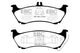 EBC 99-02 Mercedes-Benz M-Class (ML) ML320 3.2 Redstuff Rear Brake Pads - Burkken Auto Parts