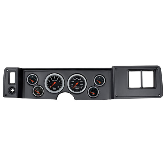 Autometer Sport-Comp 79-81 Camaro Dash Kit 6pc Tach / MPH / Fuel / Oil / WTMP / Volt - Burkken Auto Parts