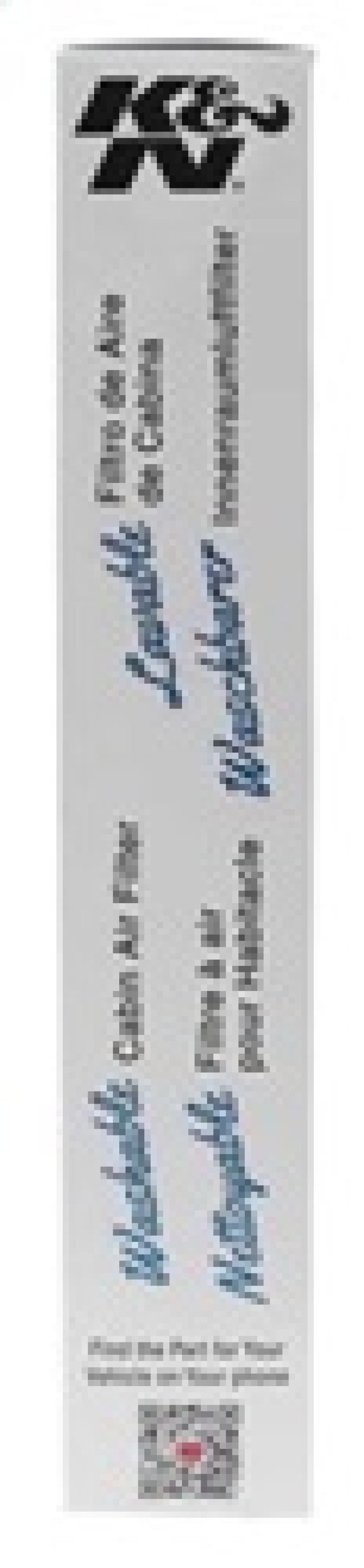 K&N 2010-2015 Chevrolet Camaro 3.6L V6 / 2010-2015 Chevrolet Camaro SS 6.2L V8 Cabin Air Filter - Burkken Auto Parts