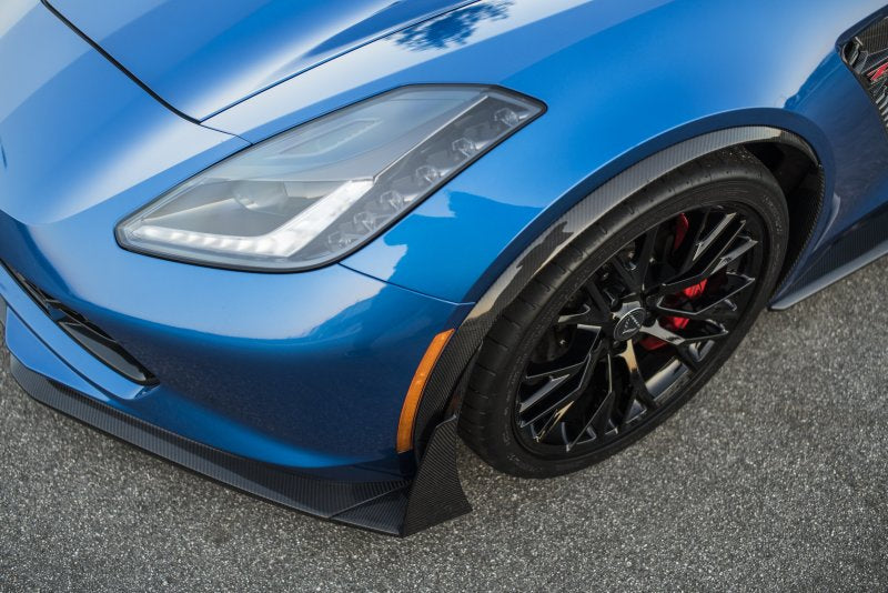 Anderson Composites 14+ Chevrolet Corvette C7 Z06 Front Bumper Canards - Burkken Auto Parts